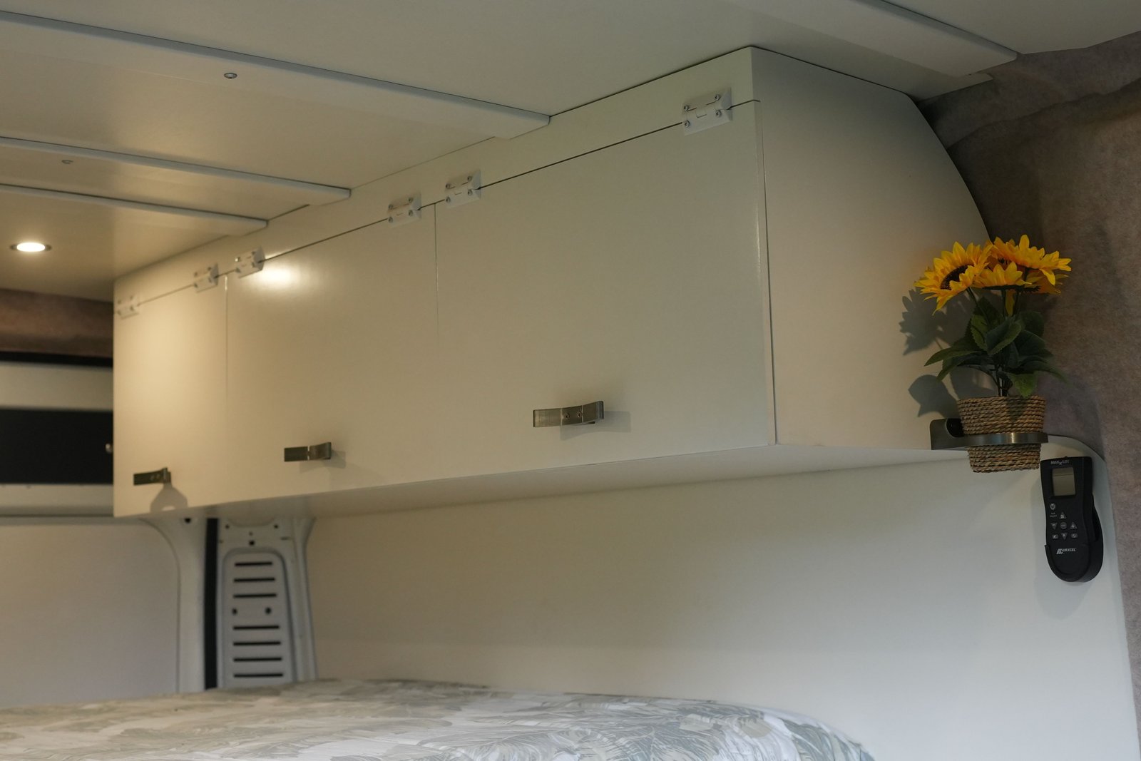 Zonnewijzer campervan detail