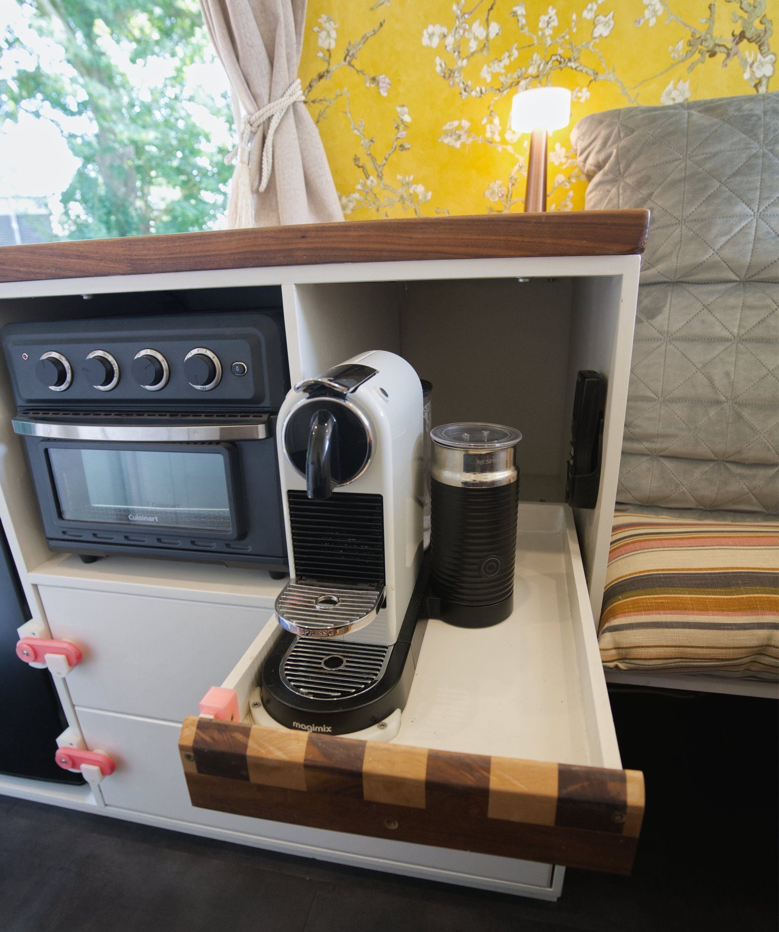 Inductiekeuken luxe buscamper